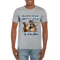 thumbnail image 1 of Funny Rizz Em With The Tism Meme Quote Autistic Pride Unisex T-Shirt, 1 of 3