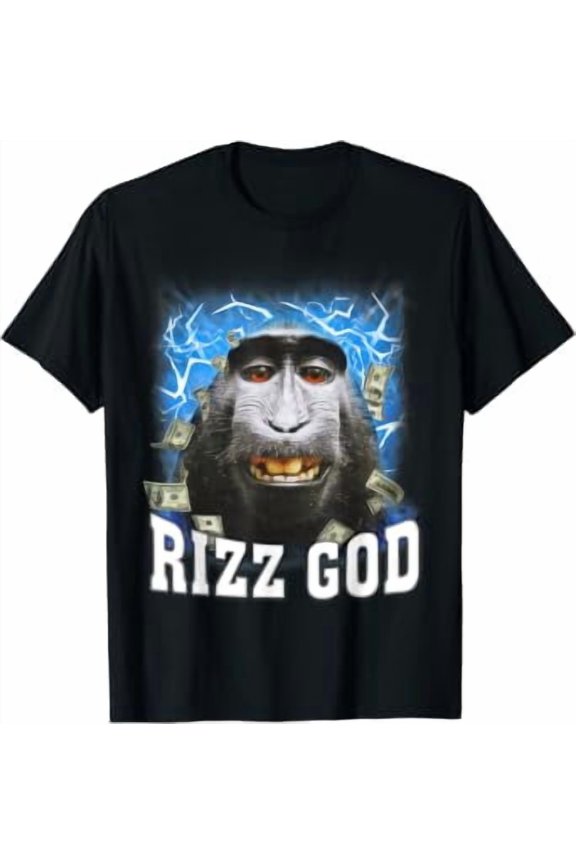 Funny Rizz Rizzler Rizz God Trending Meme Funny Rizz T-Shirt, Unisex T-Shirt