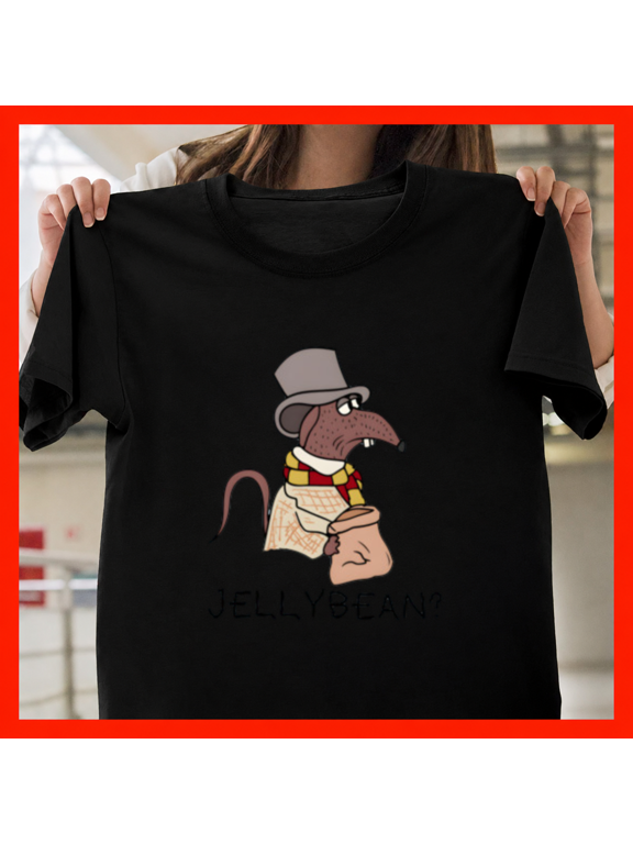 Funny Rizzo Jellybean Retro Muppet Rat Puppet Comedy Humor Unisex T-Shirt, up to size 5XL