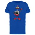 thumbnail image 1 of Funny Robot Doodle Cartoon T-Shirt Men -Image by Shutterstock, Male Large, 1 of 2