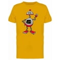 thumbnail image 1 of Funny Robot Doodle Cartoon Tee Men's -Image by Shutterstock, 1 of 2