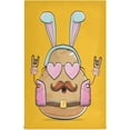 thumbnail image 1 of Funny Rock Potato Kitchen Tea Towels Set of 1 Absorbent Hand Dish Towels, Easter Bunny Ear Dishcloths Lint-Free 18x28 Inch Fast Drying for Cooking Baking Home Clean, 1 of 7