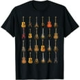 Funny Rock & Roll Guitars Cute Musical Instrument Gift Kids TShirt