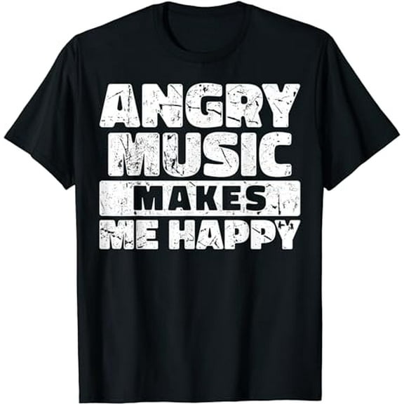 Funny Rockn Roll Saying Heavy Hard Rock Music Fan T-Shirt