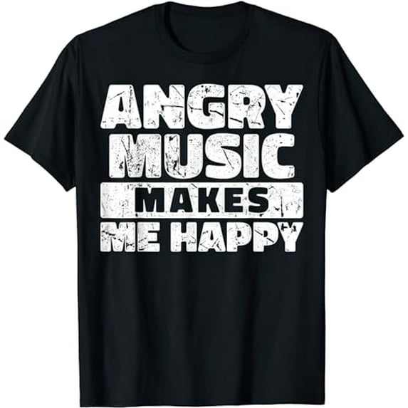 Funny Rockn Roll Saying Heavy Hard Rock Music Fan T-Shirt
