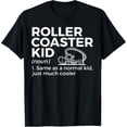 thumbnail image 1 of Funny Roller Coaster Kid Definition T-Shirt, 1 of 4