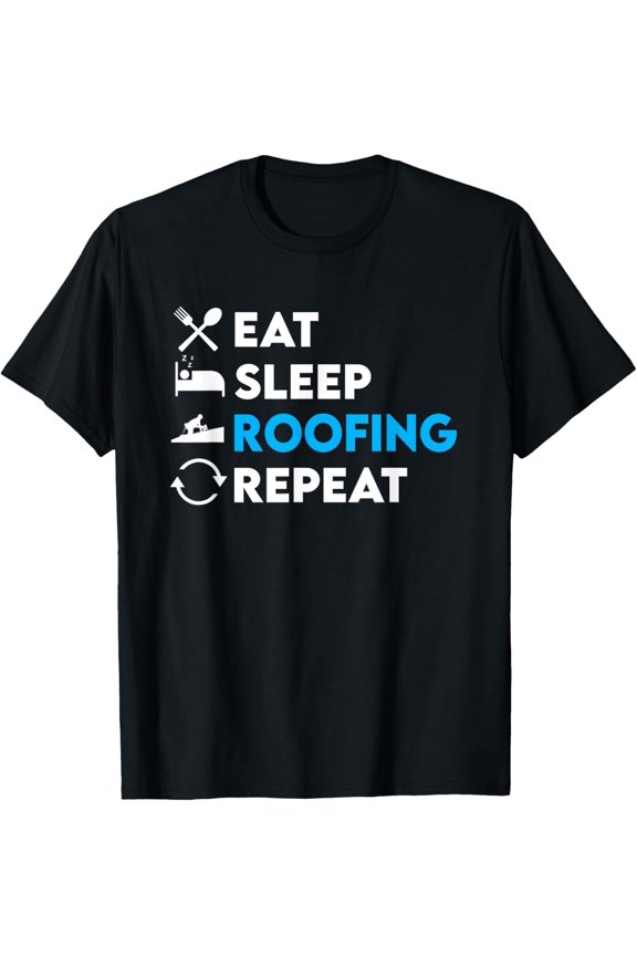 Funny Roofer Design Roofing Craft Roofer T-Shirt