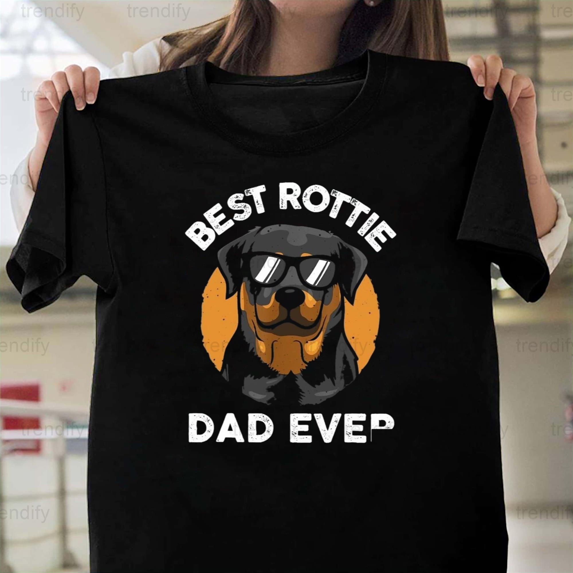 Funny Rottweiler Dad Design For Men Grandpa And Rottie Dad, H5830 T ...