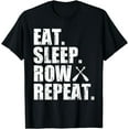 thumbnail image 1 of Funny Rowing Art For Men Women Coxswain Crew Row Lovers T-Shirt, 1 of 4