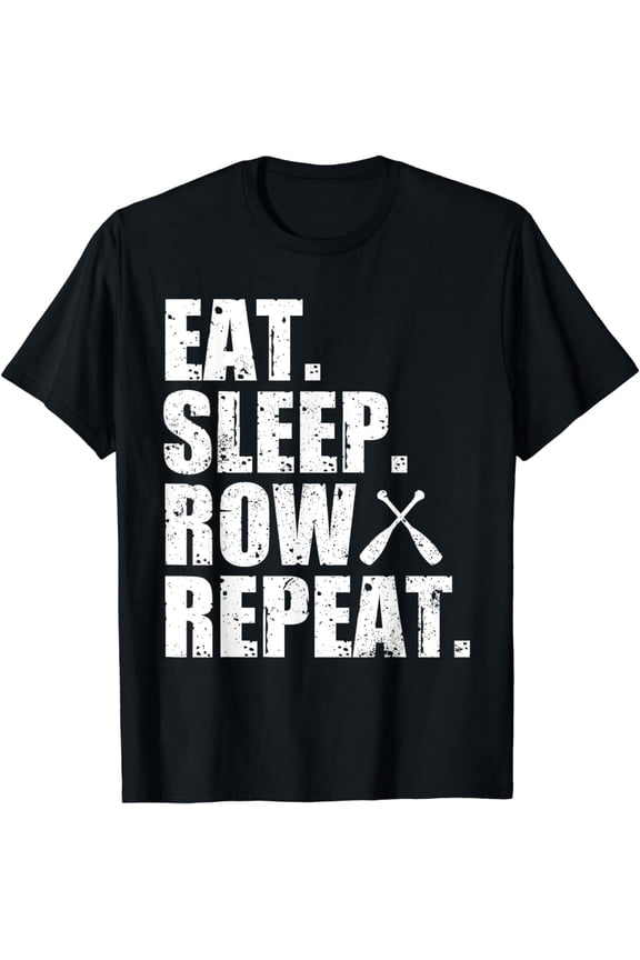 Funny Rowing Art For Men Women Coxswain Crew Row Lovers T-Shirt