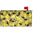 thumbnail image 1 of Funny Rubber Duck Mailbox Cover Magnetic Waterproof Mail Wraps Post Letter Box Covers for Outdoor Garden Use 21x18 in, 1 of 6