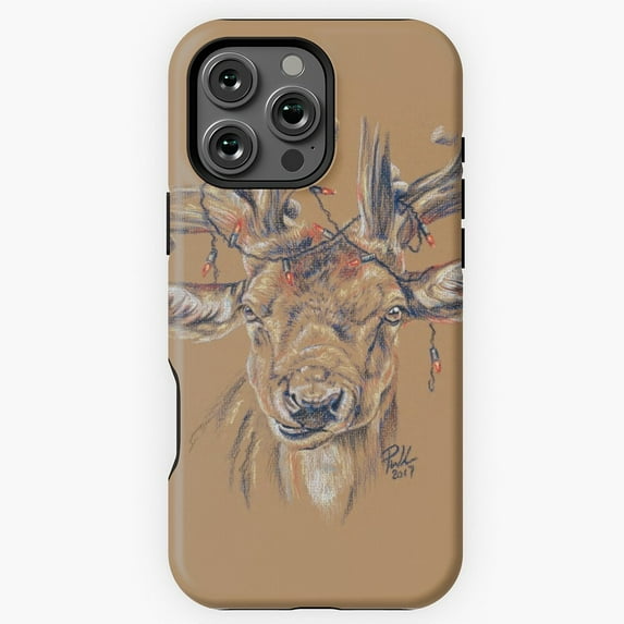 Funny Rudolfs Replacement Phone Case for iPhone 11 12 13 14 15 16 17 Pro Max