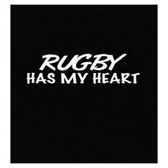 Rugby Has My Heart Poster - Wall Decor for Fans Gift