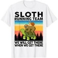 thumbnail image 1 of Funny Running Sloth Team Chill Attitude Unisex T-Shirt for Men Women Kids Toddler, 1 of 5