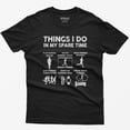 thumbnail image 1 of Funny Running T-Shirt: Things I Do In My Spare Time, Marathon Tee, 1 of 4