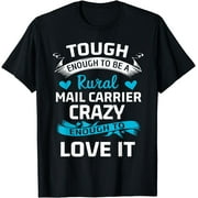 VIVAY Funny Rural Mail Carrier Gift T-Shirt