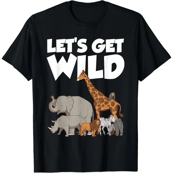 Funny Safari Costume T-Shirt – Africa Safari Lover Tee for Kids Men Women Gift