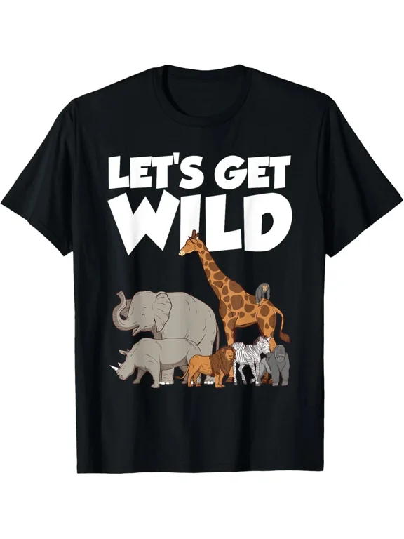 Funny Safari Costume T-Shirt – Africa Safari Lover Tee for Kids Men Women Gift