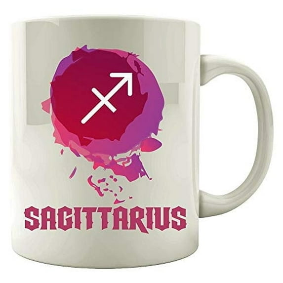 Sagittarius 11 oz Coffee Mug - Funny Astrological Sign White Ceramic Gift
