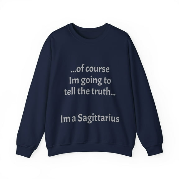 Funny Sagittarius Zodiac Unisex Heavy Blend™ Crewneck Sweatshirt