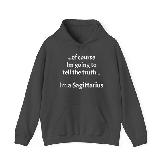Funny Sagittarius Zodiac Unisex Heavy Blend™ Hooded Sweatshirt
