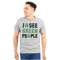 thumbnail image 1 of Funny Saint Patrick's Day Irish Pride Plus Size Crewneck Graphic Tee Shirt Brisco Brands 4X, 1 of 3