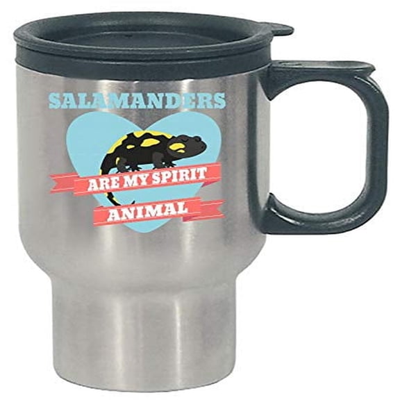 Funny Salamander - My Spirit Animal - Pet Friend - Stainless Steel Travel Mug