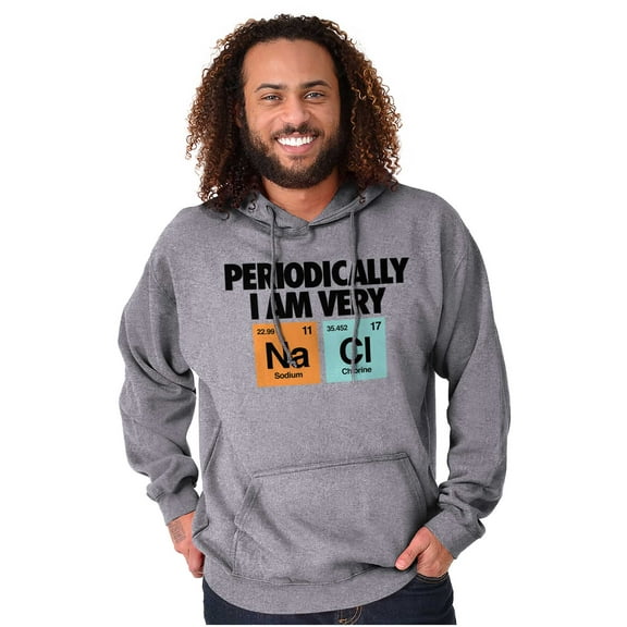 Funny Salty Chemistry Science Joke Hoodie Sweatshirt Women Men Brisco Brands S
