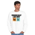thumbnail image 1 of Funny Salty Chemistry Science Joke Unisex Plus Fleece Graphic Sweatshirt Brisco Brands 4X, 1 of 5