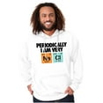 thumbnail image 1 of Funny Salty Chemistry Science Joke Unisex Plus Fleece Graphic Hoodie Brisco Brands 2X, 1 of 5