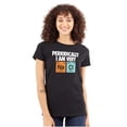 thumbnail image 1 of Funny Salty Chemistry Science Joke Womens Fitted Plus Size Graphic Tee Brisco Brands 3X, 1 of 5