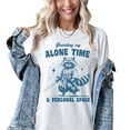 thumbnail image 1 of Funny Samurai Raccoon Shirt, Raccoon Introvert Antisocial Unisex T shirt, 1 of 8