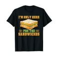 thumbnail image 1 of Funny Sandwich Design Sandwich Lover T-Shirt, 1 of 5