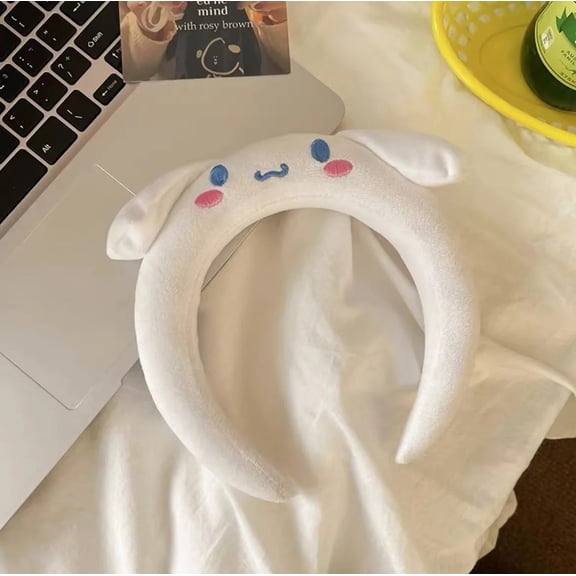 Funny Sanrio Headband Kuromi My Melody Cinnamoroll Cute Anime Plushie Hair Accessories Halloween Series Kid Toys Doll Girl Gift