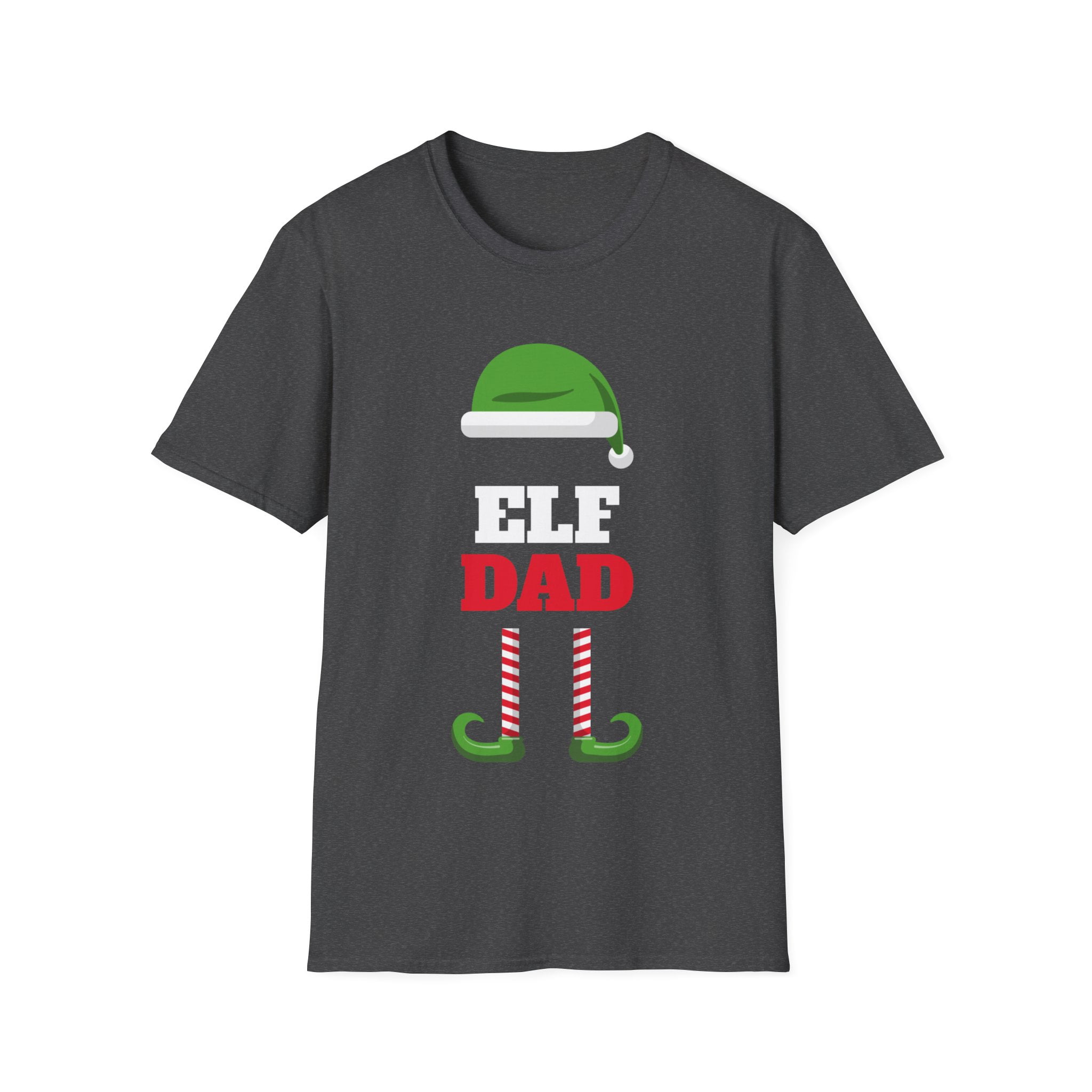 Funny Santa Elf Dad Christmas Holiday Men's Tshirt