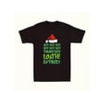 thumbnail image 1 of Funny Santa 'Hate Hate Double Hate Loathe Entirely' Christmas T-Shirt for Men, Comfortable Short Sleeve Cotton Tee, Perfect Gift for Dad, Mom, Friends on Christmas, Thanksgiving, Birthdays, 1 of 5