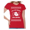 thumbnail image 1 of Funny Santa Shirt for Women Christmas Tee for Her Merry Christmas T-Shirt Just Stop Believin T Shirts for Girlfriend Mom Wife 2020 Edition Top Xmas Gifts Happy Holidays T Shirt Xmas 2020 Outfit, 1 of 4