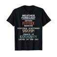 thumbnail image 1 of Funny Sarcasm Attitude T-Shirt for Women - Perfect Gift for Irritable Days, 1 of 5