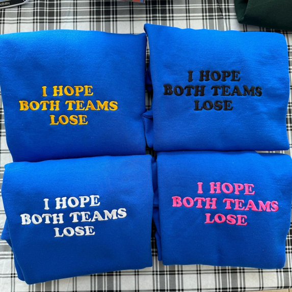 Funny Sarcasm Embroidered Sports Sweatshirt