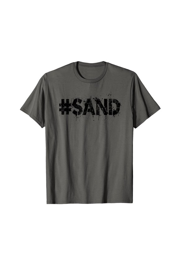 Funny Sarcasm Sand Hashtag T-Shirt for Casual and Humorous Style