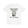 thumbnail image 1 of Funny Sarcastic Cow, Bella & Canvas Unisex Cotton Short Sleeve T-Shirt, 1 of 2