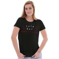 thumbnail image 1 of Funny Sarcastic Cute But Devilish Womens Slim Fit Graphic Tee Brisco Brands M, 1 of 5