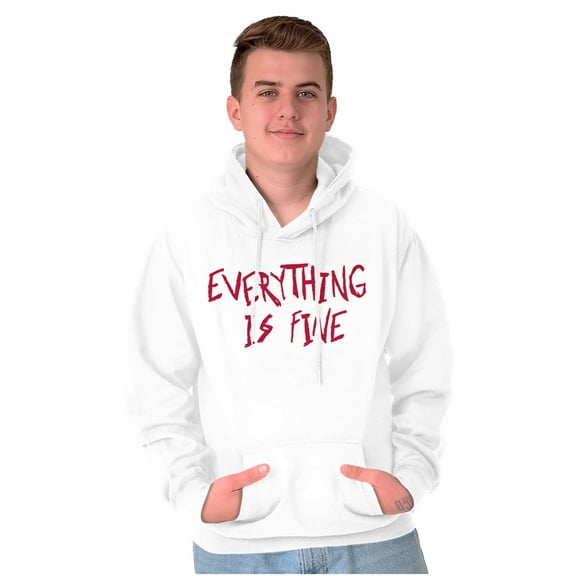 Funny Sarcastic Everything Is Fine Hoodie Sweatshirt Women Men Brisco Brands S