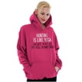 thumbnail image 1 of Funny Sarcastic Hunting Hunters Joke Hoodie Sweatshirt Women Brisco Brands S, 1 of 5
