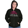 thumbnail image 1 of Funny Sarcastic Hunting Hunters Joke Womens Plus Size Graphic Zipper Hoodie Brisco Brands 4X, 1 of 5