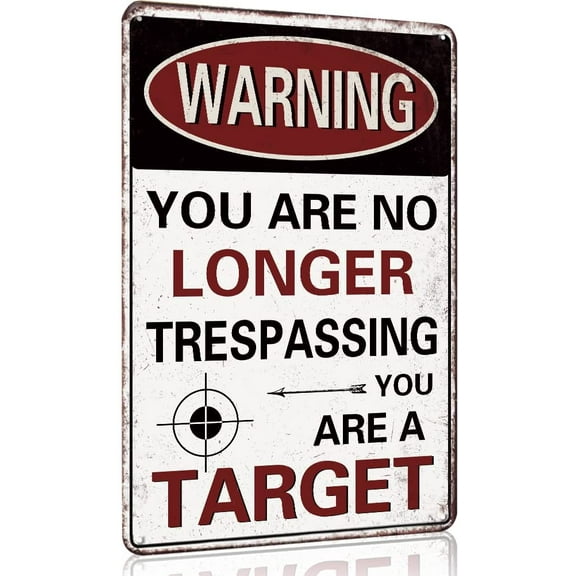 Funny Sarcastic Metal Signs for Garage, Man Cave Home Bar Sign Music Decor Gifts Wall Decor Music Lovers Gifts for Men - 12x8 Inches