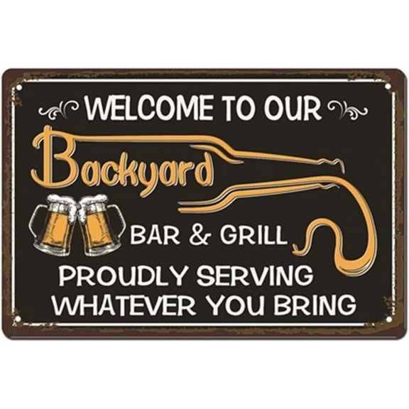 Funny Sarcastic Metal Tin Sign Wall Decor Man Cave Bar Decor If Some Thing Here Offends You We Can All Use A Good Laugh 12*8 inch Vintage Tin Sign for Plaque Poster Bar Cafe Wall Art