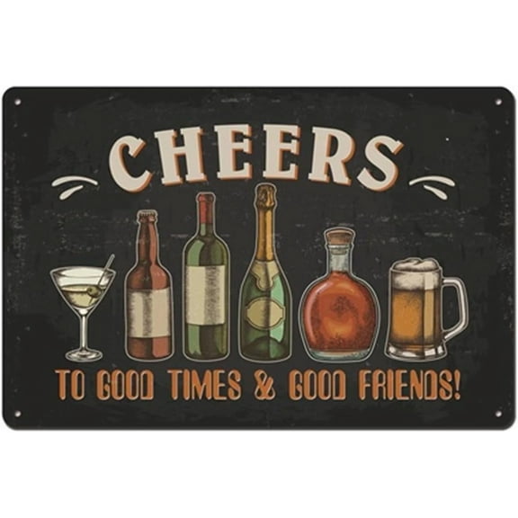 Funny Sarcastic Metal Tin Sign Wall Decor Man Cave Bar Decor If Some Thing Here Offends You We Can All Use A Good Laugh 12*8 inch Vintage Tin Sign for Plaque Poster Bar Cafe Wall Art