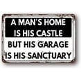 thumbnail image 1 of Funny Sarcastic Metal Tin Sign Wall Decor Man Cave Bar Garage Sarcasm One of The Many Services I Offer Sign, 1 of 5