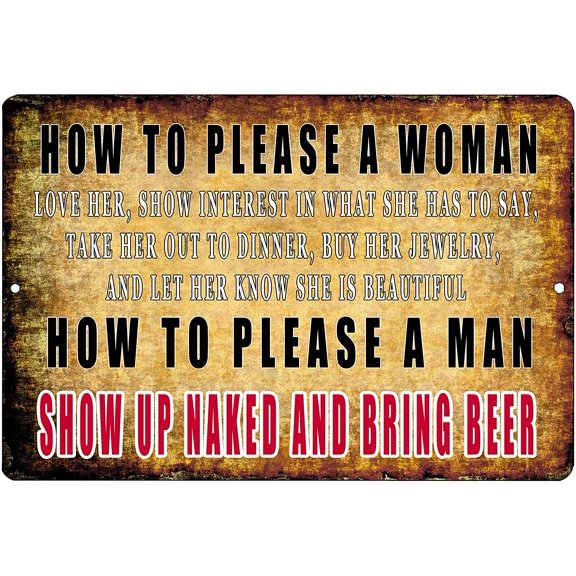Funny Sarcastic Metal Tin Sign Wall Decor Man Cave Bar Sorry Men Man Beer Sign